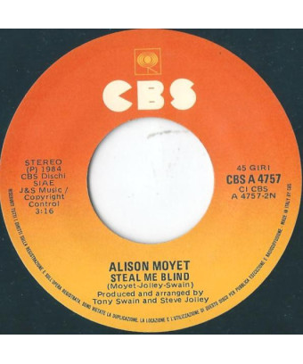 All Cried Out [Alison Moyet] - Vinyl 7", 45 RPM, Stereo