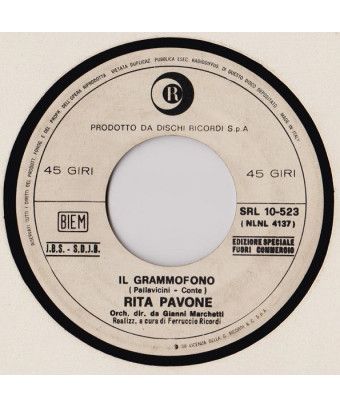 In My Room [Rita Pavone] – Vinyl 7", 45 RPM, Promo [product.brand] 1 - Shop I'm Jukebox 