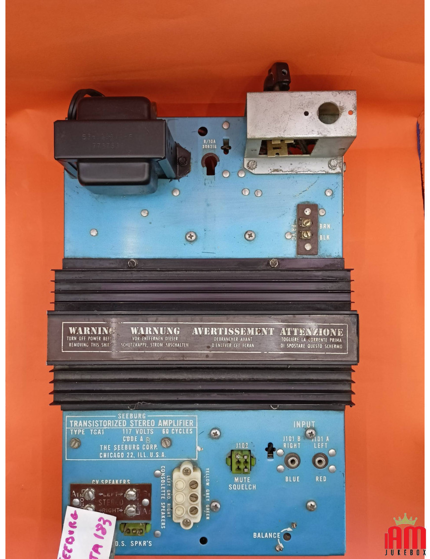 SEEBURG TSA1 AMP PASST LPC1, LPC480 scc183