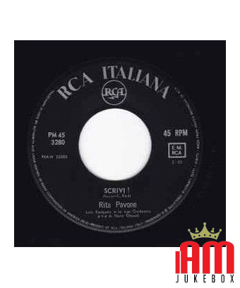 Vous écrivez! [Rita Pavone] - Vinyle 7", 45 tours [product.brand] 1 - Shop I'm Jukebox 