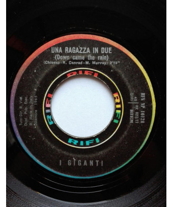 Una Ragazza In Due   Lezione Di Ritmo [I Giganti] - Vinyl 7", 45 RPM