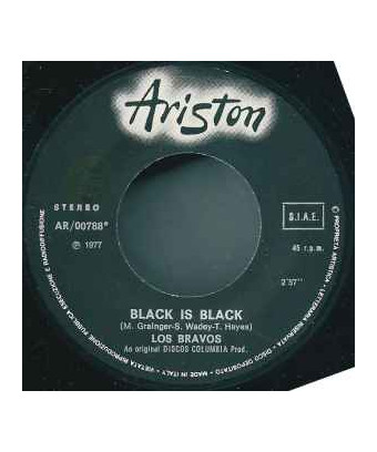 Black Is Black [Los Bravos] - Vinyl 7", 45 RPM