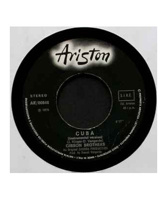 Cuba [Gibson Brothers] - Vinyle 7", 45 tours