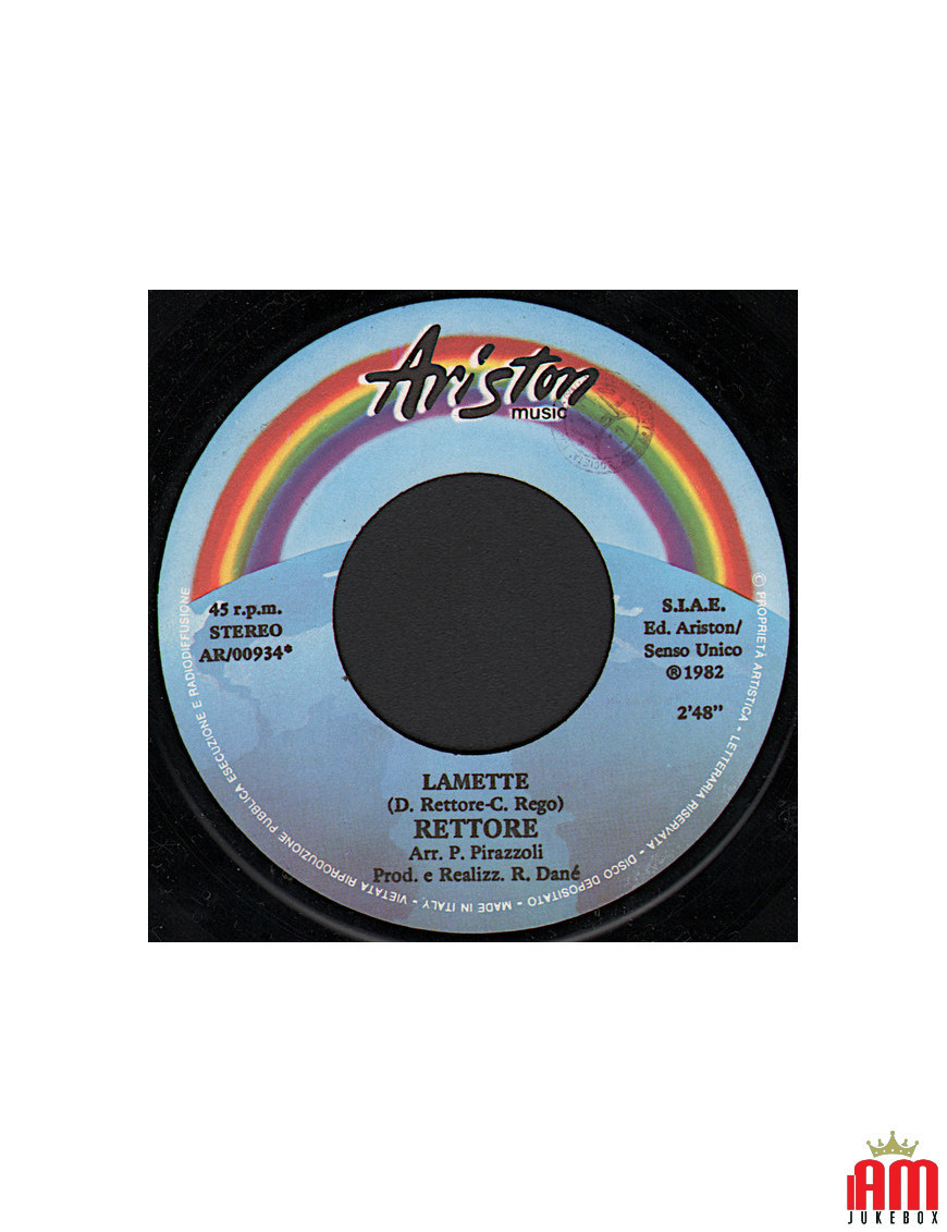 Blades [Rettore] – Vinyl 7", 45 U/min [product.brand] 1 - Shop I'm Jukebox 