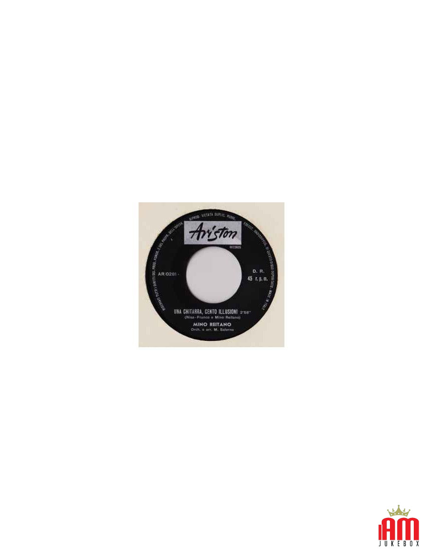 One Guitar, One Hundred Illusions [Mino Reitano] - Vinyl 7", 45 RPM [product.brand] 1 - Shop I'm Jukebox 