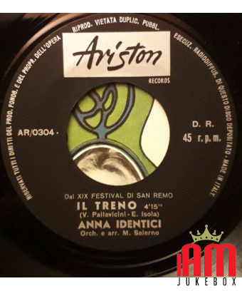 Le train [Anna Identici] - Vinyle 7", 45 tours [product.brand] 1 - Shop I'm Jukebox 