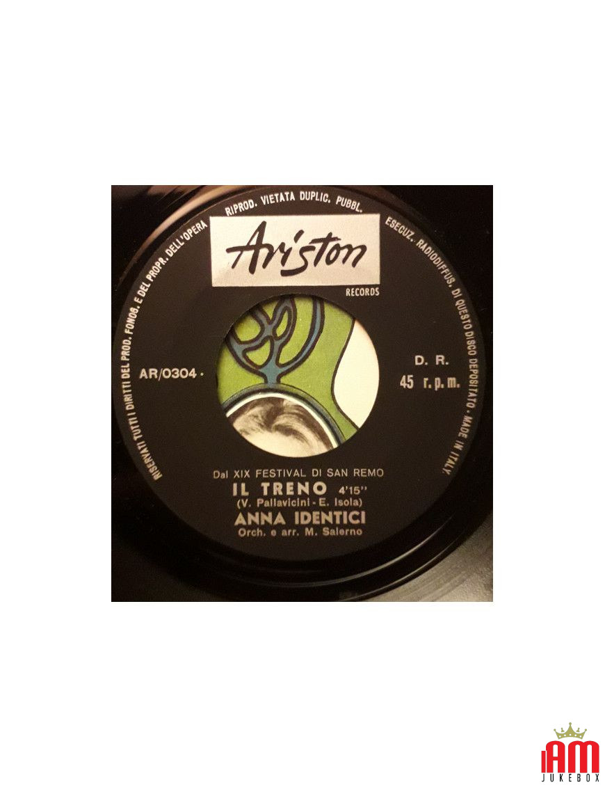 Le train [Anna Identici] - Vinyle 7", 45 tours [product.brand] 1 - Shop I'm Jukebox 