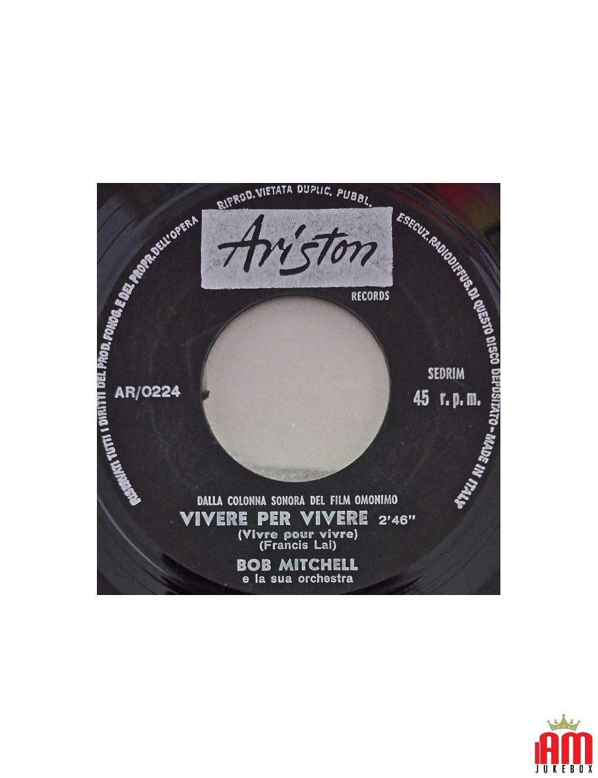 The Fear Of Losing You [Bob Mitchell And His Orchestra] - Vinyl 7", 45 RPM [product.brand] 1 - Shop I'm Jukebox 