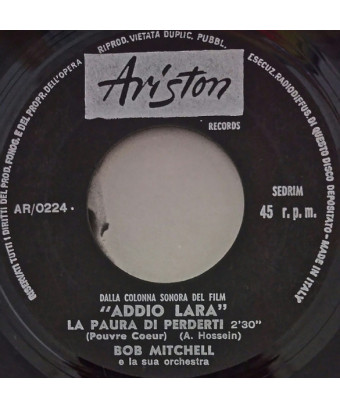 Die Angst, dich zu verlieren [Bob Mitchell And His Orchestra] – Vinyl 7", 45 RPM [product.brand] 1 - Shop I'm Jukebox 