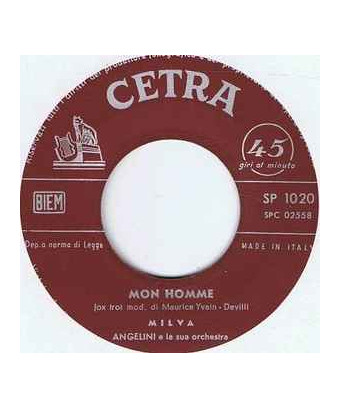 Le Cinque Della Sera   Mon Homme [Milva] - Vinyl 7", 45 RPM