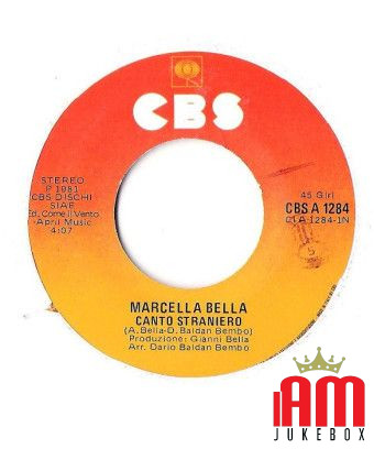 Canto Straniero [Marcella Bella] - Vinyle 7", 45 tours [product.brand] 1 - Shop I'm Jukebox 