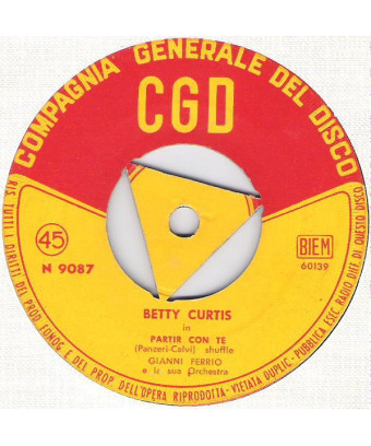Nessuno [Betty Curtis] - Vinyl 7", 45 RPM