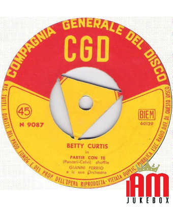 None [Betty Curtis] - Vinyle 7", 45 tours [product.brand] 1 - Shop I'm Jukebox 