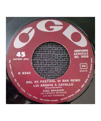 Fish You That I Fish Too He Went On Horseback [Gino Bramieri] - Vinyl 7", 45 RPM [product.brand] 1 - Shop I'm Jukebox 