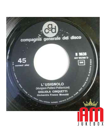 Dommage, Dommage [Gigliola Cinquetti] - Vinyle 7", 45 tours [product.brand] 1 - Shop I'm Jukebox 
