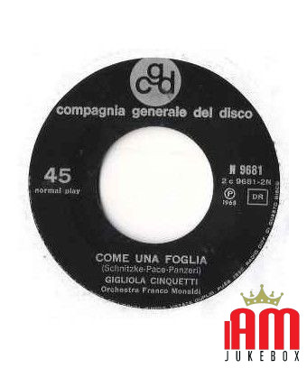 Giuseppe en Pennsylvanie [Gigliola Cinquetti] - Vinyle 7", 45 tours [product.brand] 1 - Shop I'm Jukebox 