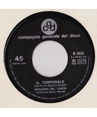 Juillet [Riccardo Del Turco] - Vinyl 7", 45 RPM, Réédition [product.brand] 1 - Shop I'm Jukebox 