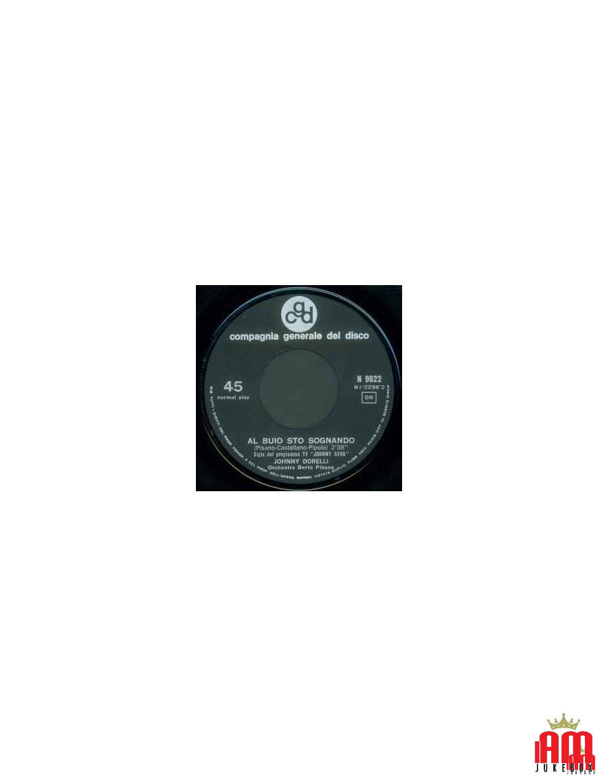 In the Dark I'm Dreaming (Johnny Seras Titelsong) [Johnny Dorelli] – Vinyl 7", 45 RPM [product.brand] 1 - Shop I'm Jukebox 