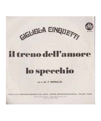 Der Zug der Liebe [Gigliola Cinquetti] – Vinyl 7", 45 RPM [product.brand] 1 - Shop I'm Jukebox 