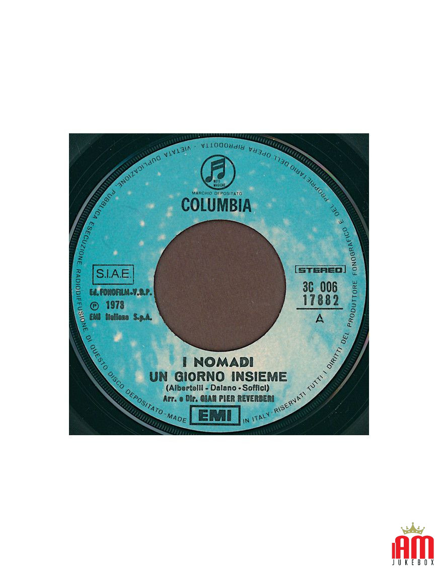 One Day Together [Nomadi] - Vinyl 7", 45 RPM, Single [product.brand] 1 - Shop I'm Jukebox 