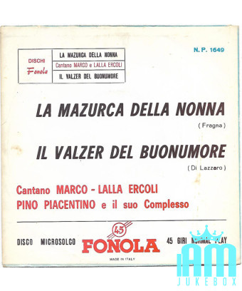 Omas Mazurka Der Walzer der guten Laune [Marco Ercoli,...] – Vinyl 7", 45 RPM [product.brand] 1 - Shop I'm Jukebox 