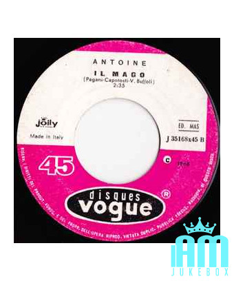 L'Ami, la Fille et le Chien [Antoine (2)] - Vinyl 7", 45 RPM [product.brand] 1 - Shop I'm Jukebox 