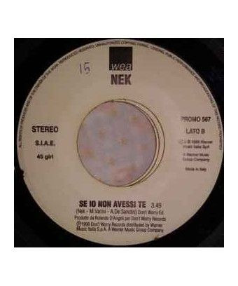 Angeli Noi If I Didn't Have You [Mietta,...] - Vinyl 7", 45 RPM, Promo [product.brand] 1 - Shop I'm Jukebox 