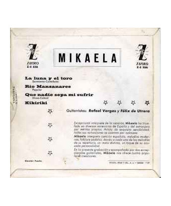 La Luna Y El Toro [Mikaela (4)] – Vinyl 7", EP [product.brand] 1 - Shop I'm Jukebox 