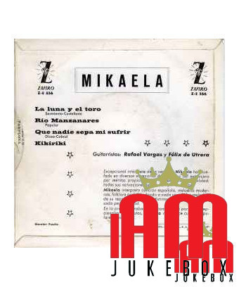 La Luna et El Toro [Mikaela (4)] - Vinyle 7", EP [product.brand] 1 - Shop I'm Jukebox 