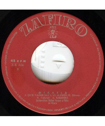 La Luna Y El Toro [Mikaela (4)] - Vinyl 7", EP [product.brand] 1 - Shop I'm Jukebox 