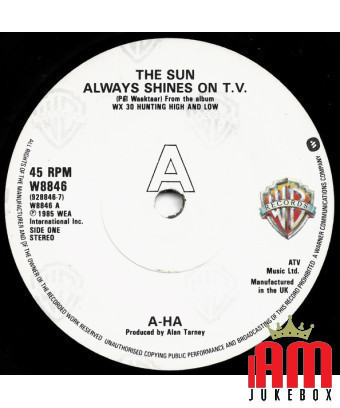Die Sonne scheint immer im TV [a-ha] – Vinyl 7", 45 RPM, Single, Stereo [product.brand] 1 - Shop I'm Jukebox 