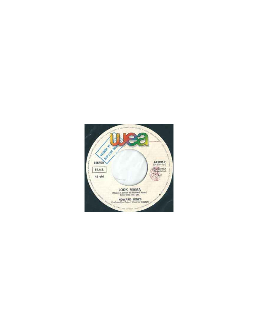 Look Mama [Howard Jones] - Vinyl 7", 45 RPM