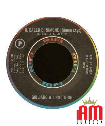 Il Ballo Di Simone Simon dit [Giuliano EI Notturni] - Vinyl 7", 45 RPM [product.brand] 1 - Shop I'm Jukebox 