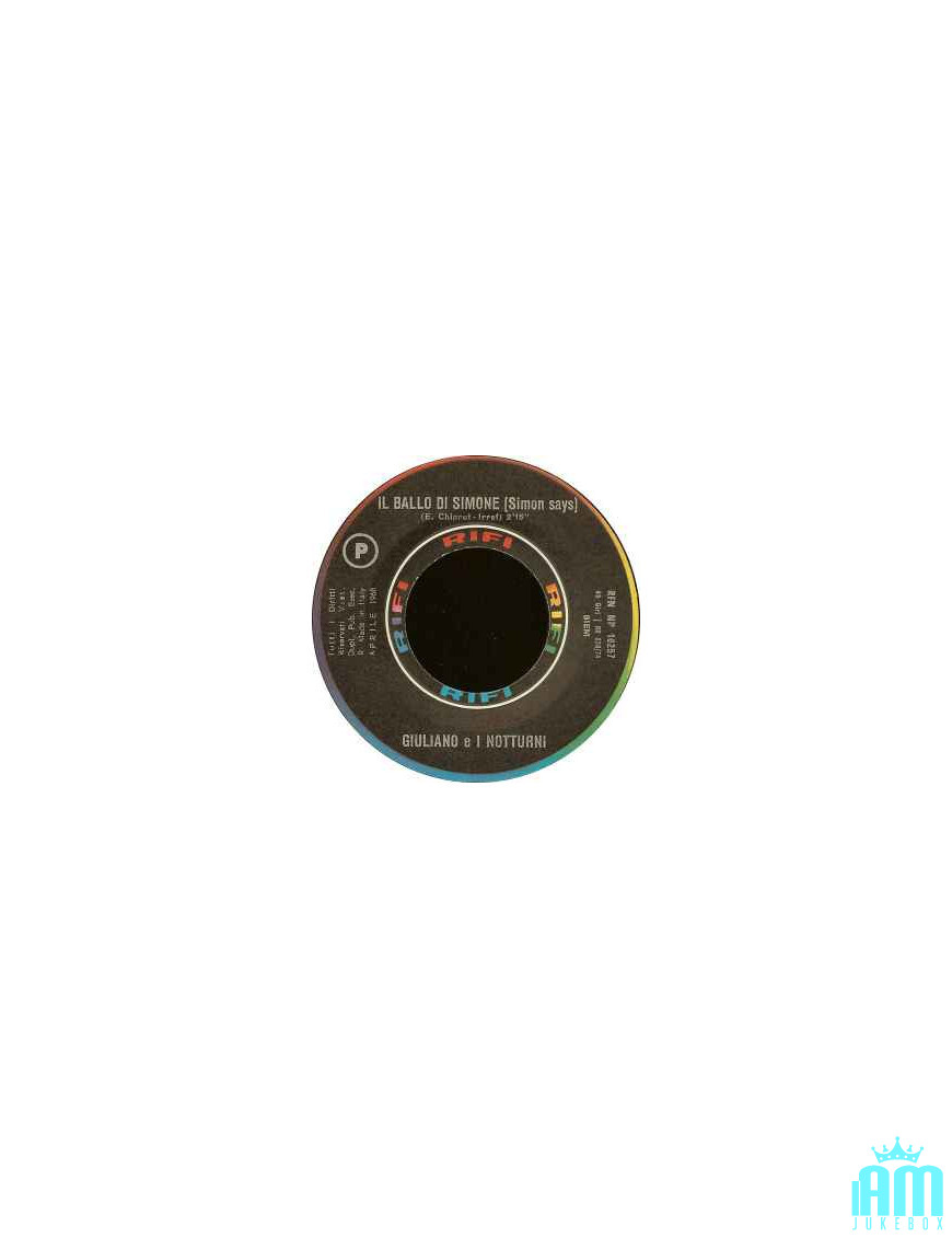 Il Ballo Di Simone Simon dit [Giuliano EI Notturni] - Vinyl 7", 45 RPM [product.brand] 1 - Shop I'm Jukebox 