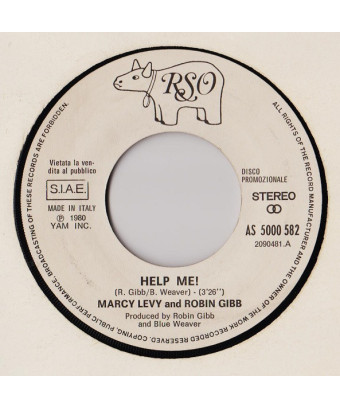 Blues Power   Help Me! [Eric Clapton,...] - Vinyl 7", 45 RPM, Promo