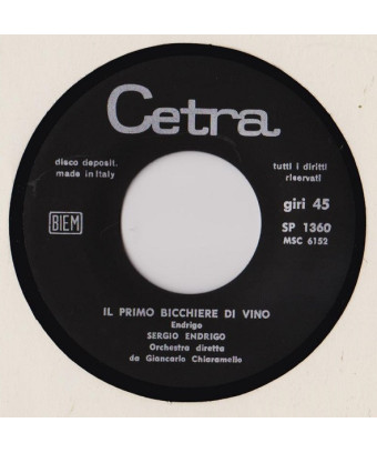 Canzone Per Te  [Sergio Endrigo] - Vinyl 7", 45 RPM