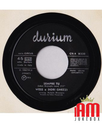 Un corps et une âme [Wess And Dori Ghezzi] - Vinyle 7", 45 tours [product.brand] 1 - Shop I'm Jukebox 