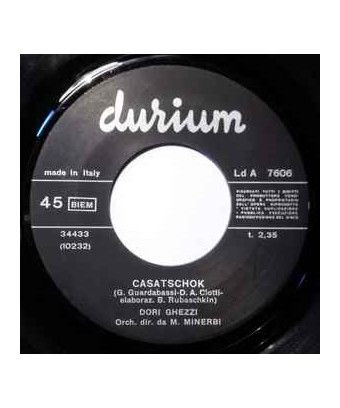 Casatschok [Dori Ghezzi] - Vinyle 7", 45 tours [product.brand] 1 - Shop I'm Jukebox 