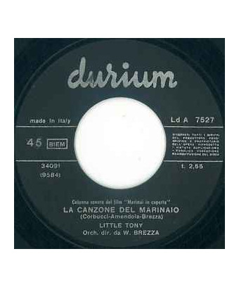 La Canzone Del Marinaio [Little Tony] - Vinyl 7", 45 RPM, EP
