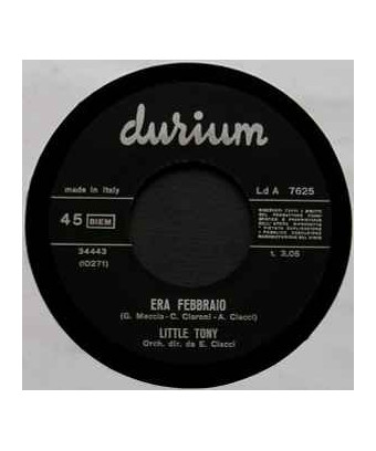 Bada Bambina [Little Tony] - Vinyl 7", 45 RPM, Single