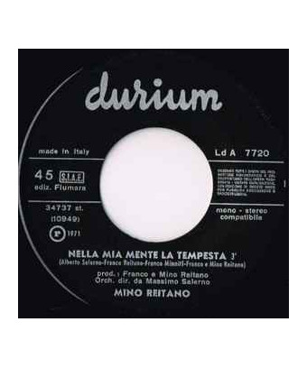 Era Il Tempo Delle More [Mino Reitano] - Vinyl 7", 45 RPM, Single