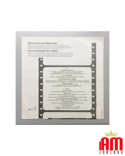 English (English) [product.brand]Cofanetto :La Più Bella Musica Dallo Schermo 1 Home [product.weight]1 Shop I'm Jukebox iamjukeb