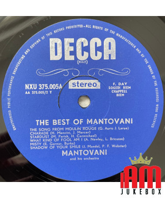 Box set Mantovani And His Orchestra – The Best Of Mantovani [product.brand] 1 - Shop I'm Jukebox 