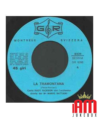 La Tramontana Un homme ne pleure que pour l'amour [Rudy Rickson,...] - Vinyl 7", 45 RPM [product.brand] 1 - Shop I'm Jukebox 