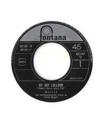 My Boy Lollipop Something's Gotta Be Done [Millie Small] – Vinyl 7", 45 RPM, Mono