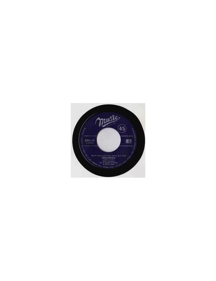 Noi   Perderti [Tony Dallara] - Vinyl 7", 45 RPM