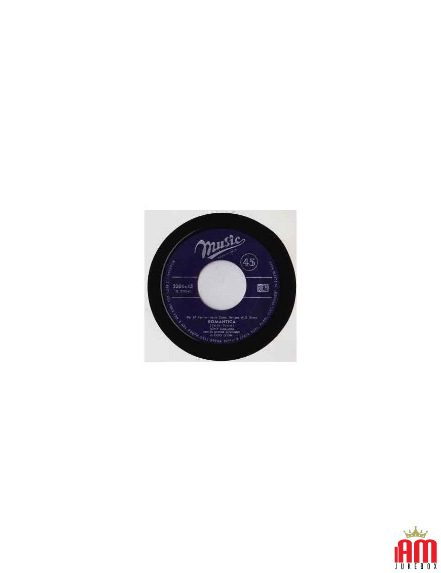 Noi Perderti [Tony Dallara] - Vinyle 7", 45 tours [product.brand] 1 - Shop I'm Jukebox 