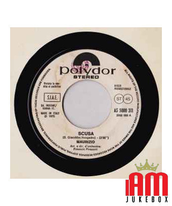 Cry Cry Cry Sorry [Shirley & Company,...] - Vinyle 7", 45 RPM, Promo [product.brand] 1 - Shop I'm Jukebox 