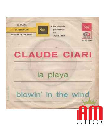 La Playa [Claude Ciari] - Vinyl 7", 45 RPM [product.brand] 1 - Shop I'm Jukebox 