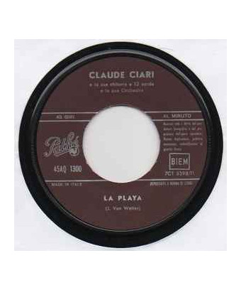 La Playa [Claude Ciari] – Vinyl 7", 45 RPM [product.brand] 1 - Shop I'm Jukebox 